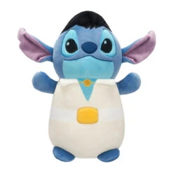 JAZWARES Squishmallow 10 Inch Elvis Stitch Disney Hug Mees Plush Toy