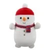 JAZWARES Squishmallow 10 Inch Manny The Snowman Christmas Hug Mees Plush Toy