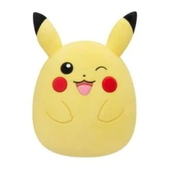 JAZWARES Squishmallow 10 Inch Pokemon Winking Pikachu Plush Toy