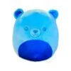 JAZWARES Squishmallow 12 Inch Blubo The Blue Neon Bear Plush Toy
