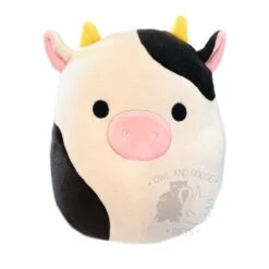 JAZWARES Squishmallow 12 Inch Connor The Cow Plush Toy