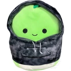 JAZWARES Squishmallow 12 Inch Danny The Dinosaur Hoodie Squad Plush Toy