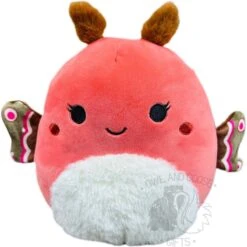 JAZWARES Squishmallow 12 Inch Mirren The Moth Plush Toy