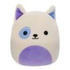 JAZWARES Squishmallow 12 Inch Taghi The Bull Terrier Plush Toy