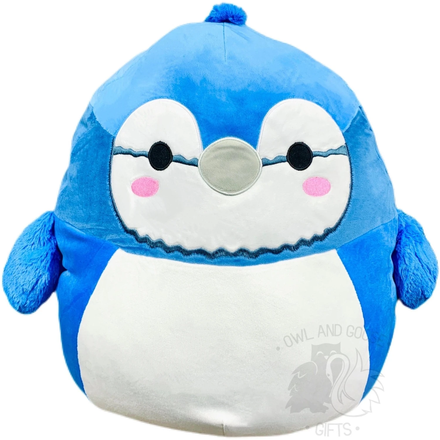 JAZWARES Squishmallow 16 Inch Babs The Blue Jay Plush Toy 1 JAZWARES Squishmallow 16 Inch Babs The Blue Jay Plush Toy