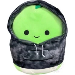 JAZWARES Squishmallow 16 Inch Danny The Dinosaur With Hoodie Plush Toy