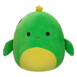 JAZWARES Squishmallow 16 Inch Lars The Neon Green Sea Turtle Plush Toy