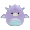 JAZWARES Squishmallow 20 Inch Drow The Dragon Plush Toy