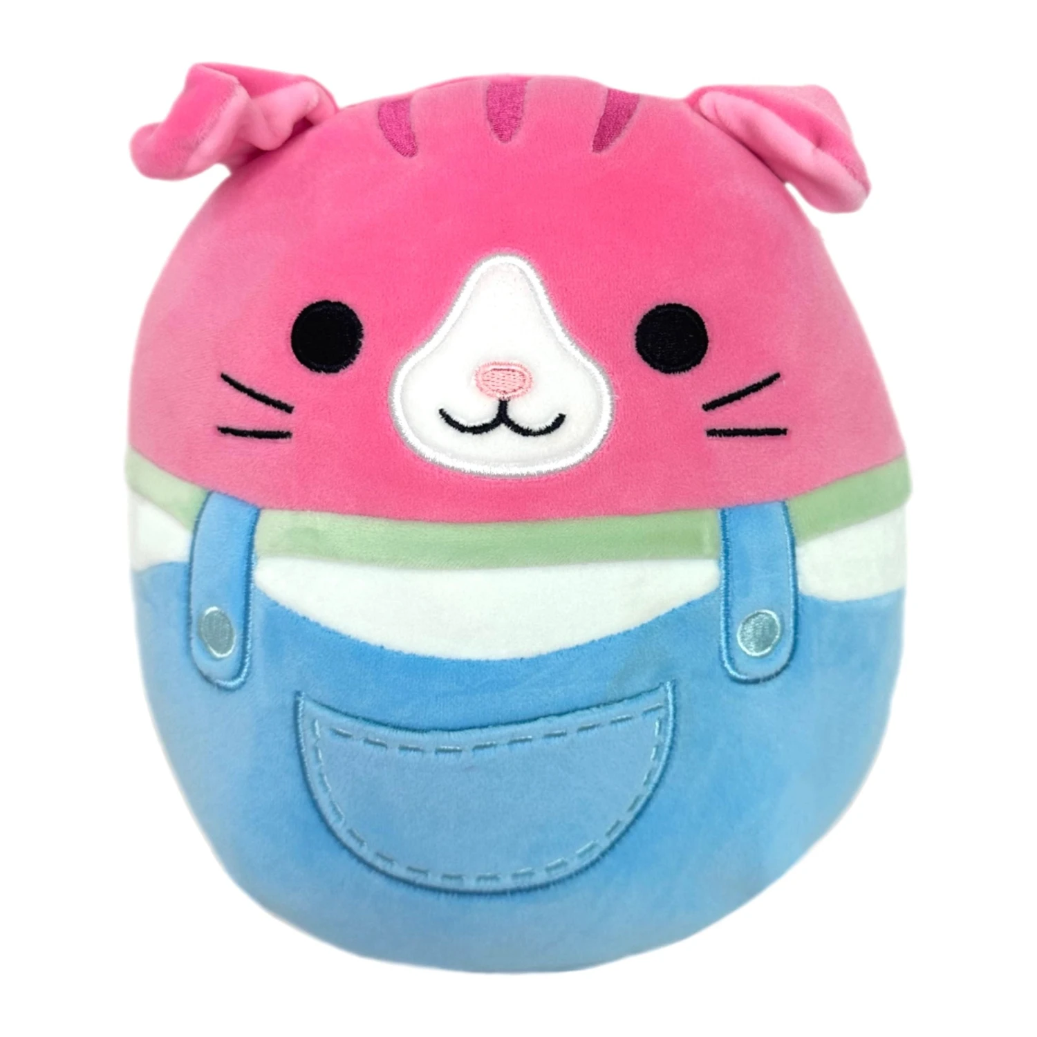 JAZWARES Squishmallow 12 Inch Geraldine The Cat In Overalls Plush Toy 1 JAZWARES Squishmallow 12 Inch Geraldine The Cat In Overalls Plush Toy