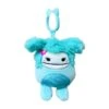 JAZWARES Squishmallow 3.5 Inch Joelle The Bigfoot With Flower Plush Clip