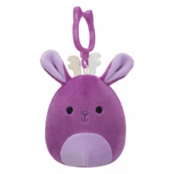 JAZWARES Squishmallow 3.5 Inch Maria Del Mar The Jackalope Plush Clip