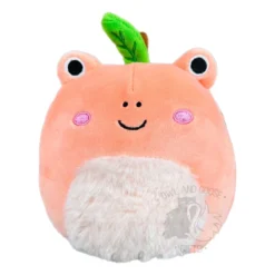 JAZWARES Squishmallow 5 Inch Fatima The Peach Frog Plush Toy