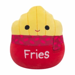 JAZWARES Squishmallow 5 Inch Floyd The Fry With Scarf Plush Toy