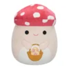 JAZWARES Squishmallow 8 Inch Malcolm The Mushroom With Basket Easter Plush Toy
