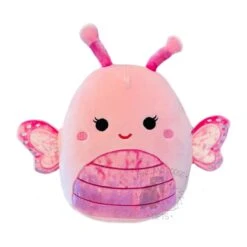 JAZWARES Squishmallow 5 Inch Mogo The Butterfly Velvet Squad Plush Toy