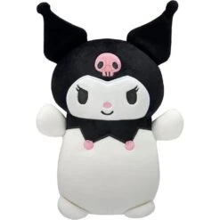 JAZWARES Squishmallow 10 Inch Kuromi Sanrio Hug Mees Plush Toy