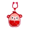 JAZWARES Squishmallow 3.5 Inch Cardona The Pomegranate Monkey Plush Clip