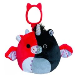 JAZWARES Squishmallow 3.5 Inch Baidolita The Dragon Unicorn Plush Clip