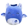 JAZWARES Squishmallow 8 Inch Bessie The Blueberry Bat Plush Toy