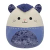 JAZWARES Squishmallow 8 Inch Blanche The Velvet Opposum Plush Toy
