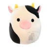 JAZWARES Squishmallow 8 Inch Connor The Cow Plush Toy