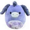 JAZWARES Squishmallow 8 Inch Deacon The Donkey Plush Toy