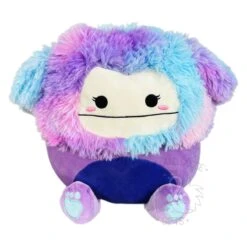 JAZWARES Squishmallow 8 Inch Eden The Purple Bigfoot Limited Plush Toy