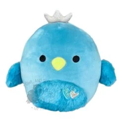 Squishmallow 8 Inch Fernanda The Blue Bird Valentine Plush Toy