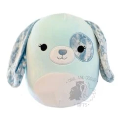 JAZWARES Squishmallow 8 Inch Linnea The Dog Velvet Squad Plush Toy