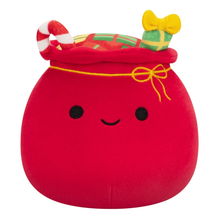 JAZWARES Squishmallow 8 Inch Lowell The Bag Of Toys Christmas Plush Toy 1 JAZWARES Squishmallow 8 Inch Lowell The Bag Of Toys Christmas Plush Toy
