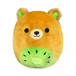 JAZWARES Squishmallow 8 Inch Mitchard The Kiwi Bear Plush Toy