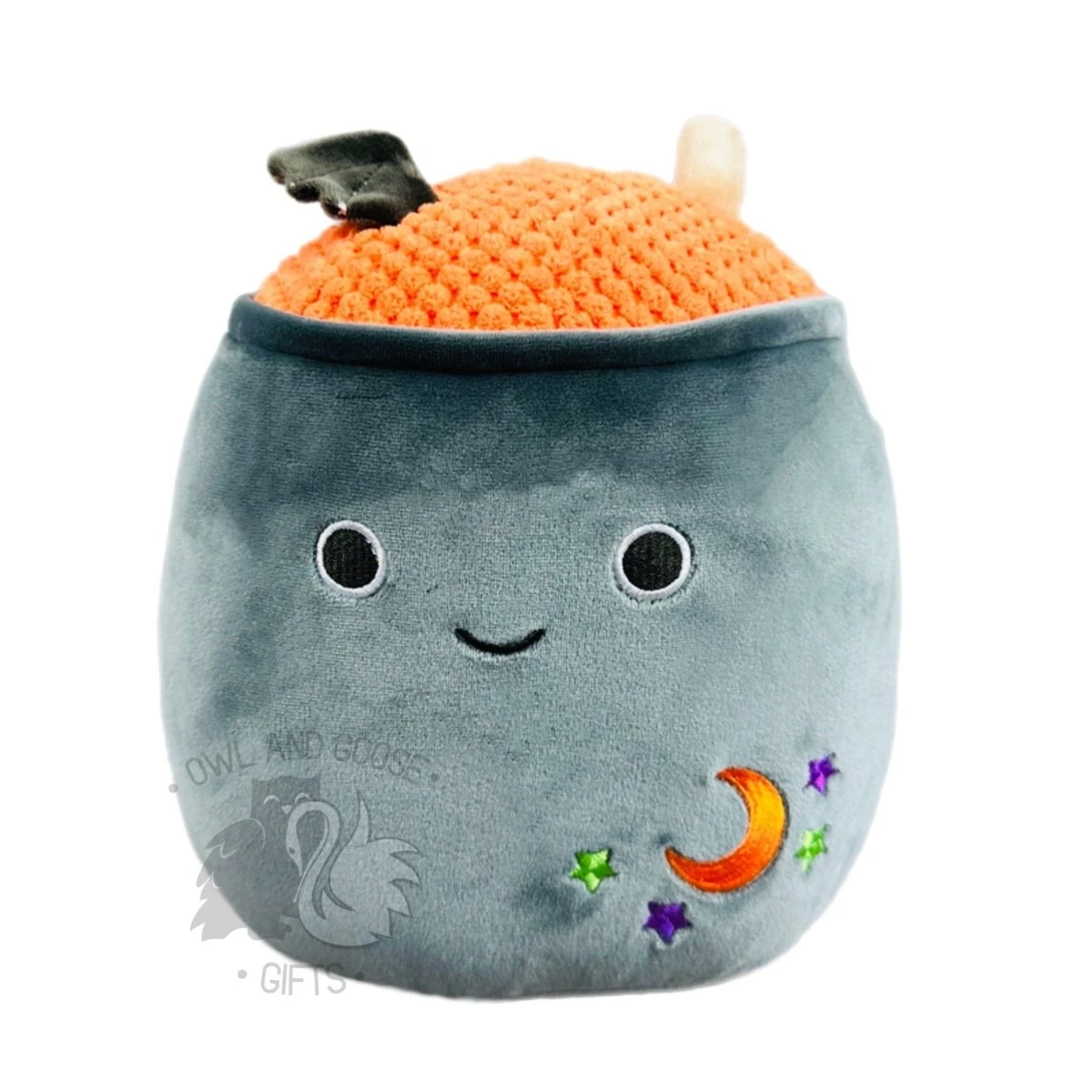 JAZWARES Squishmallow 8 Inch Morrison The Cauldron Halloween Plush Toy 1 JAZWARES Squishmallow 8 Inch Morrison The Cauldron Halloween Plush Toy