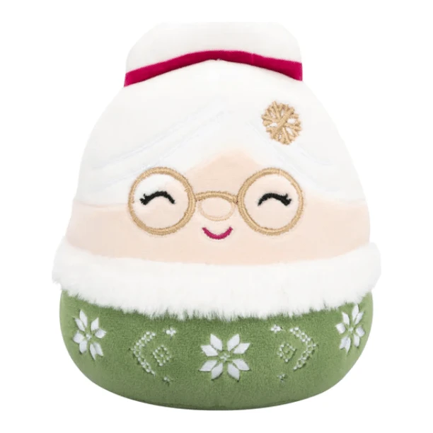 JAZWARES Squishmallow 8 Inch Nicolette The Mrs. Claus With Green Outfit Christmas Plush Toy 1 JAZWARES Squishmallow 8 Inch Nicolette The Mrs. Claus With Green Outfit Christmas Plush Toy