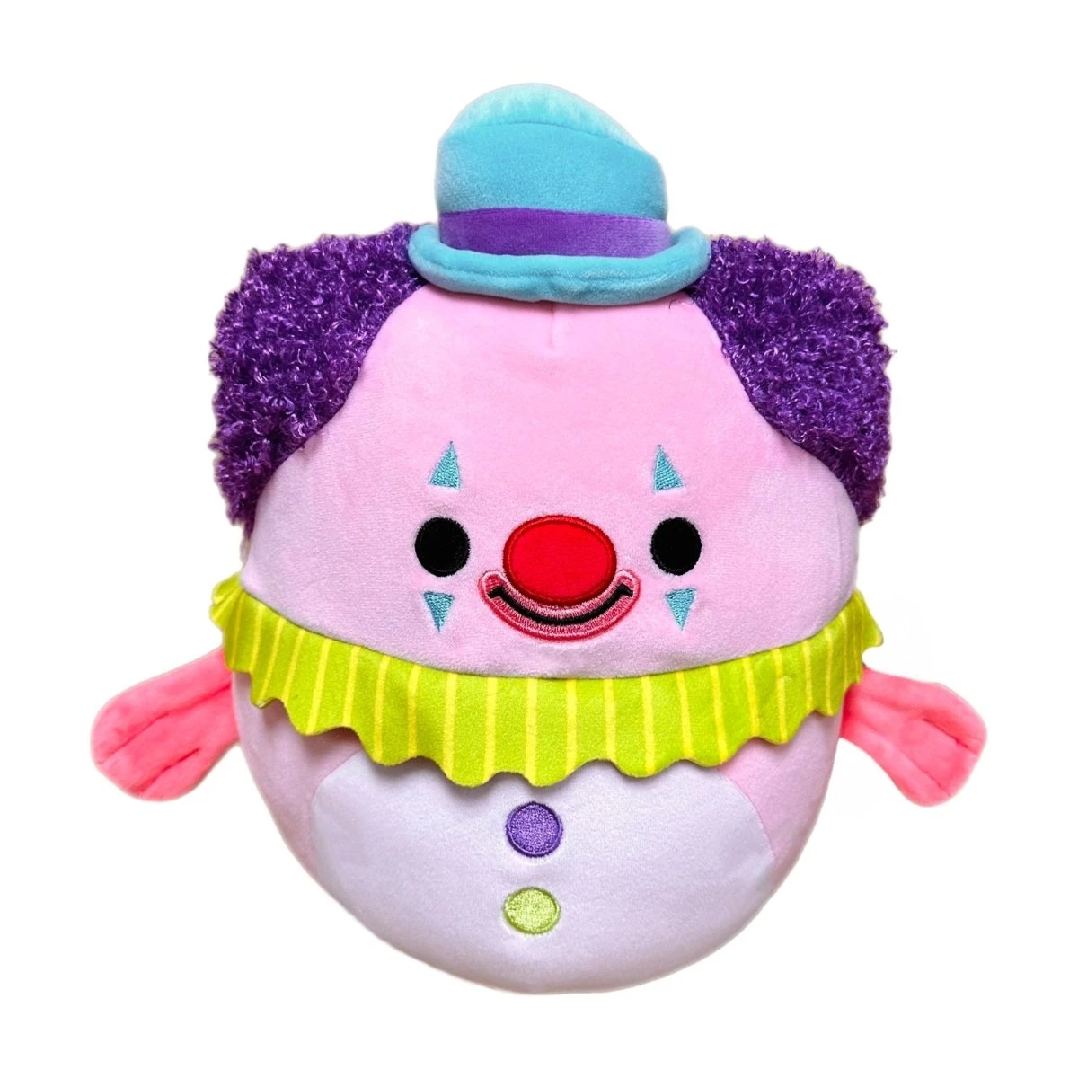 JAZWARES Squishmallow 8 Inch Noy The Clown Blobfish Plush Toy 1 JAZWARES Squishmallow 8 Inch Noy The Clown Blobfish Plush Toy