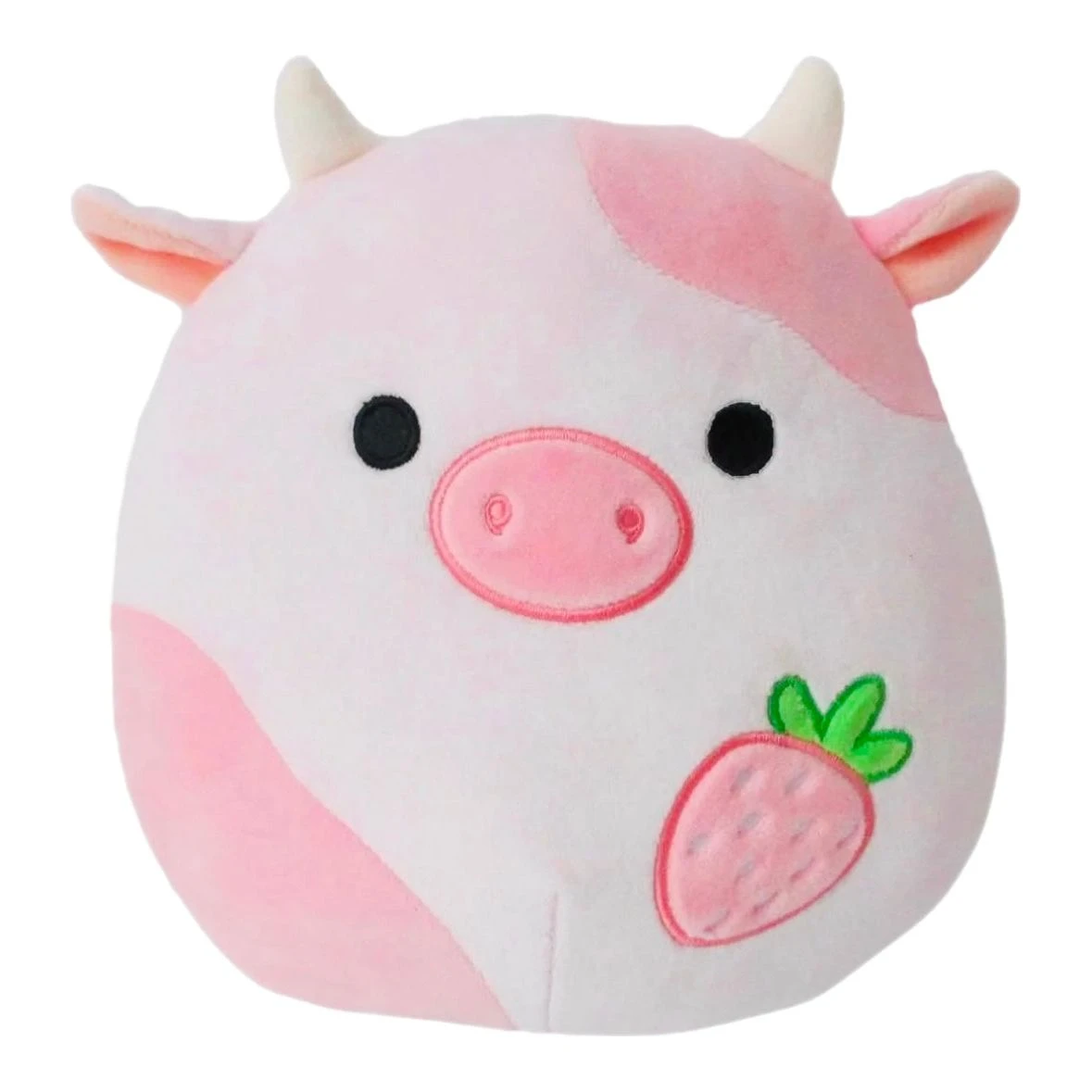 JAZWARES Squishmallow 8 Inch Reshma The Strawberry Cow Plush Toy 1 JAZWARES Squishmallow 8 Inch Reshma The Strawberry Cow Plush Toy