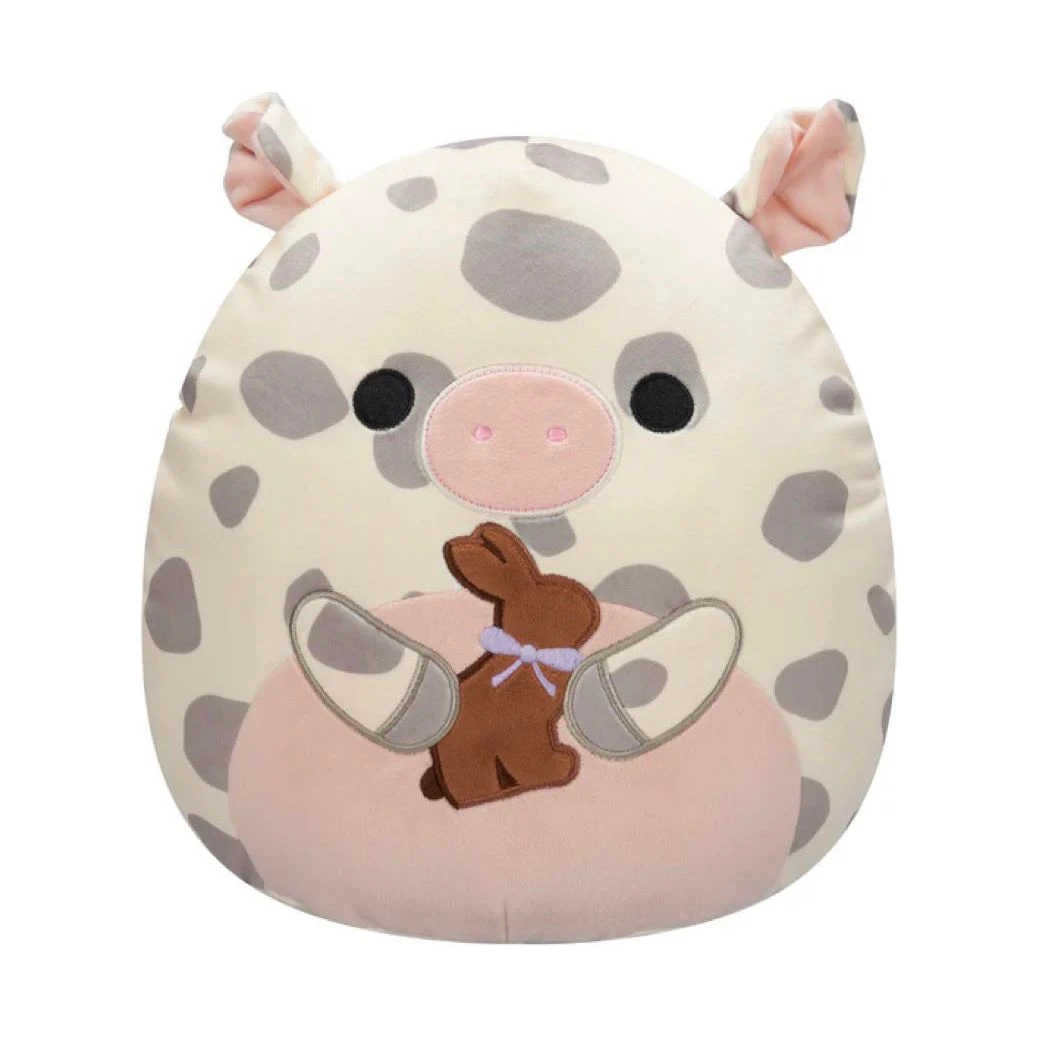 JAZWARES Squishmallow 8 Inch Rosie The Pig With Chocolate Bunny Easter Plush Toy 1 JAZWARES Squishmallow 8 Inch Rosie The Pig With Chocolate Bunny Easter Plush Toy