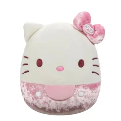 JAZWARES Squishmallow 8 Inch Hello Kitty 50th Anniversary Pink Velvet Sanrio Plush Toy