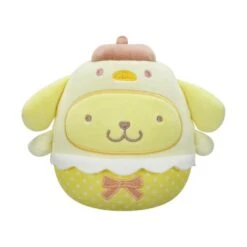 JAZWARES Squishmallow 8 Inch Pompompurin In Chick Costume Easter Sanrio Plush Toy