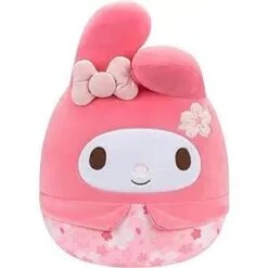 JAZWARES Squishmallow 8 Inch Sakura My Melody Sanrio Plush Toy
