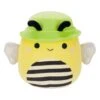 JAZWARES Squishmallow 8 Inch Sunny The Bee With Bucket Hat Plush Toy