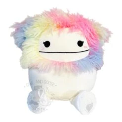 JAZWARES Squishmallow 8 Inch Zaylee The White Bigfoot Plush Toy
