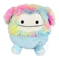 JAZWARES Squishmallow 8 Inch Zozo The Light Blue Bigfoot Limited Plush Toy