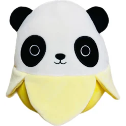 JAZWARES Squishmallow 8 Inch Stanley The Banana Panda Plush Toy