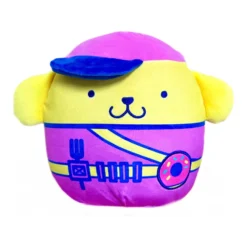 JAZWARES Squishmallow 8 Inch Kawaii Arcade Pompompurin Sanrio Plush Toy