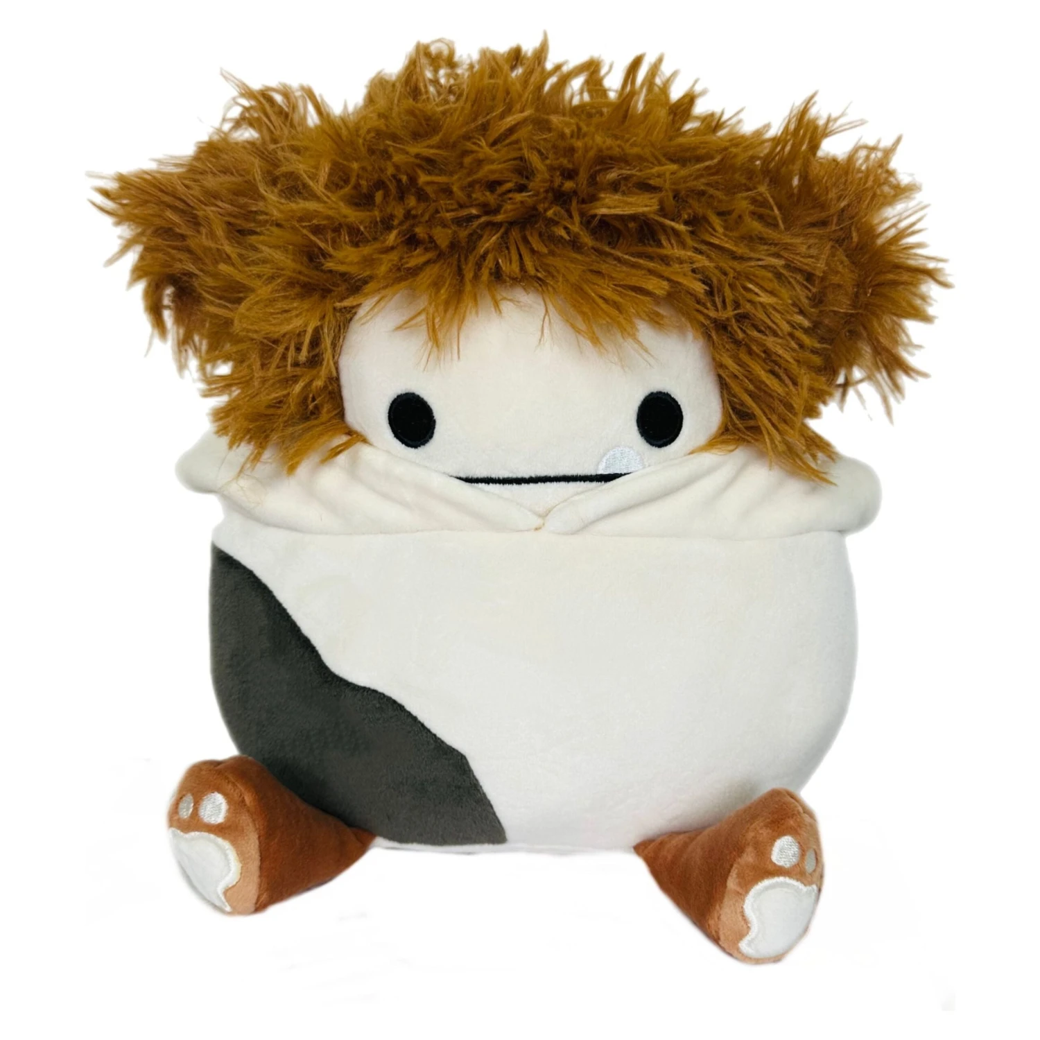 JAZWARES Squishmallow 8 Inch Benny The Bigfoot In Cow Costume Plush Toy 2 JAZWARES Squishmallow 8 Inch Benny The Bigfoot In Cow Costume Plush Toy - Image 2