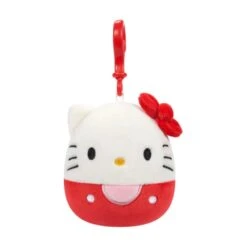 JAZWARES Squishmallow 3.5 Inch Hello Kitty Sanrio Plush Clip