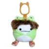 JAZWARES Squishmallow 3.5 Inch Benny The Bigfoot In Frog Costume Plush Clip