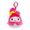 JAZWARES Squishmallow 3.5 Inch My Melody Sanrio Plush Clip