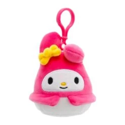 JAZWARES Squishmallow 3.5 Inch My Melody Sanrio Plush Clip