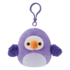 JAZWARES Squishmallow 3.5 Inch Neha The Dodo Bird Plush Clip